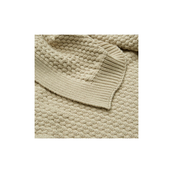 Harper Baby Knit Throw, latte, Cam Cam Copenhagen