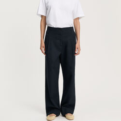 Billy Pant Zip, black navy, Aiayu