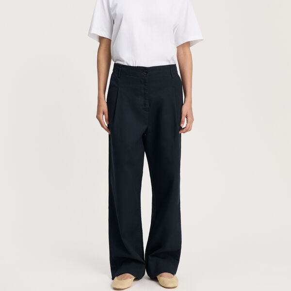 Billy Pant Zip, black navy, Aiayu