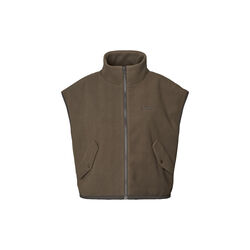 Gilet Polar Fleece Campfire, coffee, Rethinkit