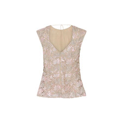 AdonidaBBOriia blouse, rose gold flower, Bruuns Bazaar