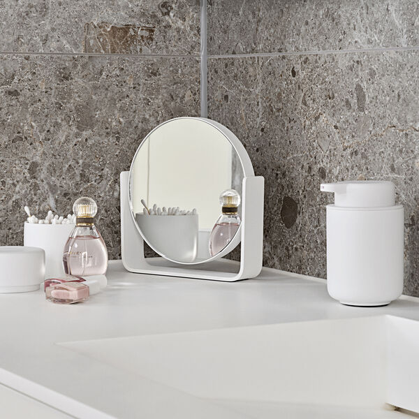 Table Mirror with 5x magnification ume, white, Zone Denmark