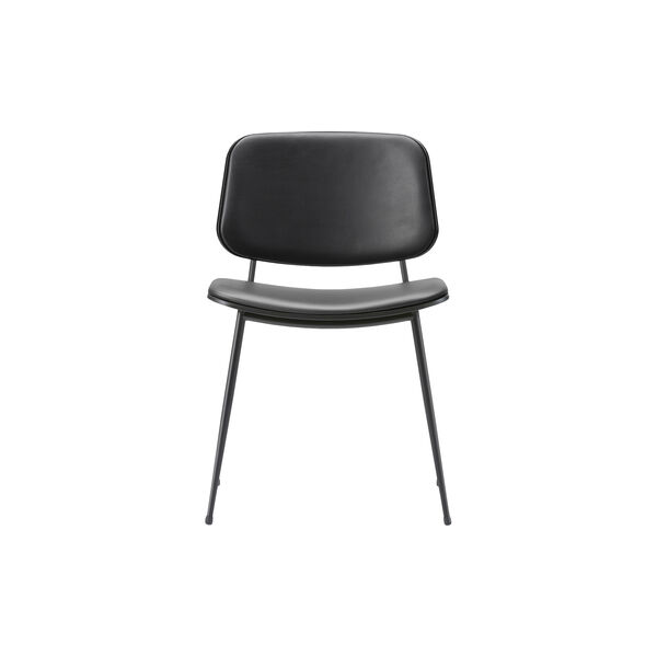 3062 S&oslash;borg Dining Chair, black lacquered oak/black, Fredericia Furniture
