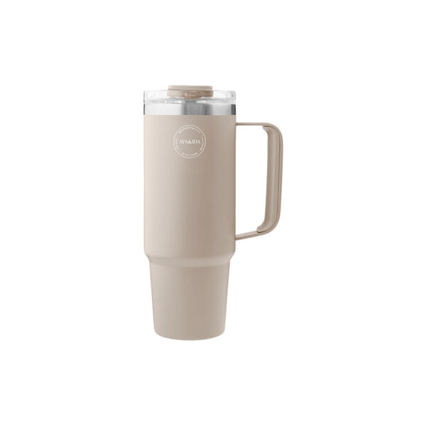 Thermo Cup With Straw, cream beige Thermo Cup With Straw, cream beige, AYA&IDA