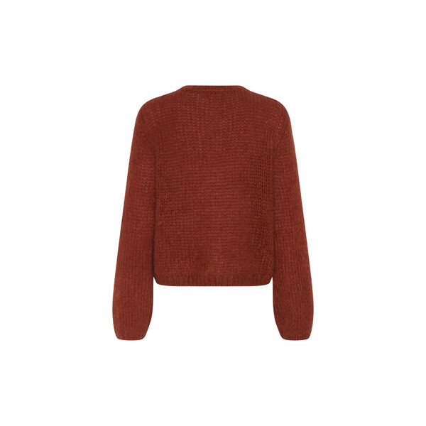 JetraIW Cardigan, red ochre, InWear