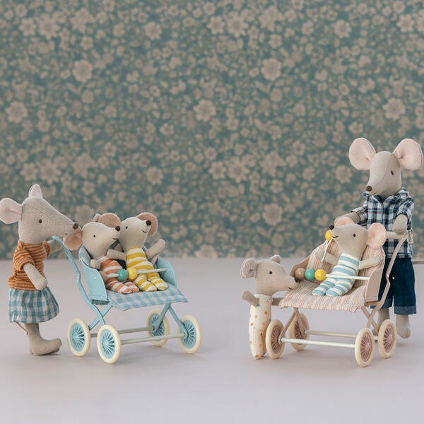 Stroller for Baby Mouse, Maileg