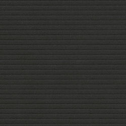 Corduroy table mat Curve L, black ink, LIND DNA