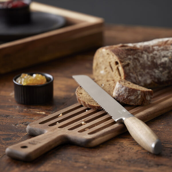 Chopping board with bread knife Chopping board with bread knife, HOLM