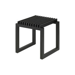 Cutter Stool, black/oak, Skagerak by Fritz Hansen