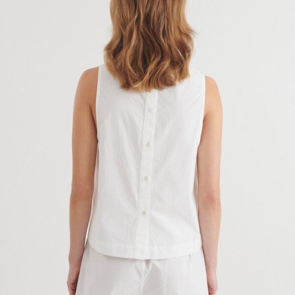 Ida Top, bright white, Basic Apparel