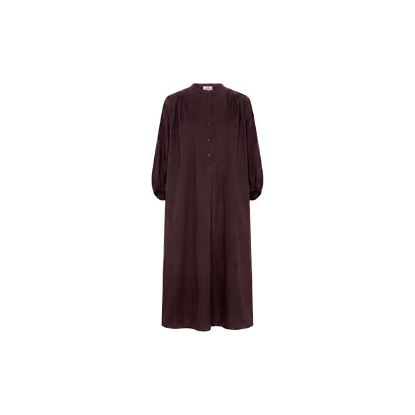 Vilma-Louise Shirt Dress | Dark Brown | Shirt Dress, LA RŌUGE