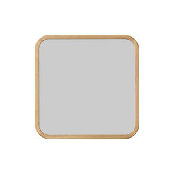 Silhouette Mirror 70x70 cm, light oiled oak, Fredericia Furniture