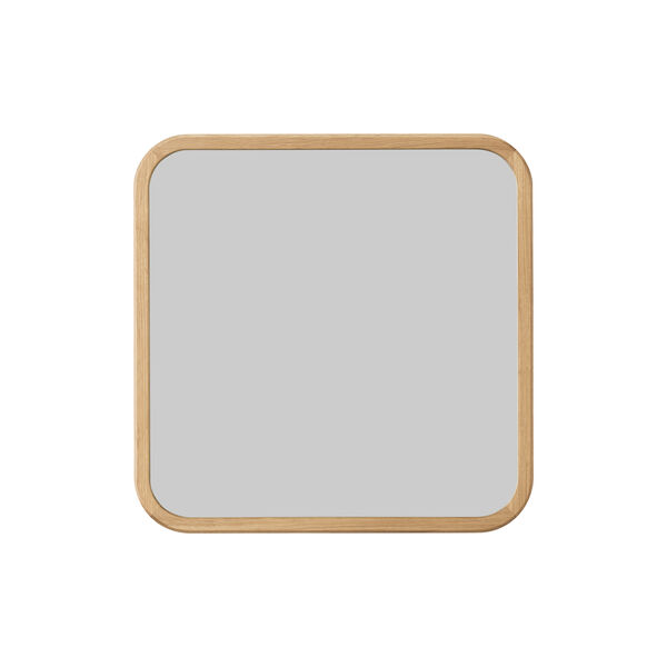 Silhouette Mirror 70x70 cm, light oiled oak, Fredericia Furniture