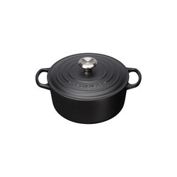Signature Round Pot &Oslash; 28 cm, matte black, Le Creuset