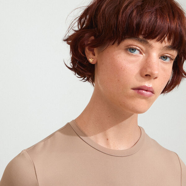 CHARMAINE Studs, gold plated, Pilgrim