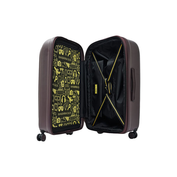 LOGODUCK + TROLLEY MEDIUM EXP, choco ice, Mandarina Duck