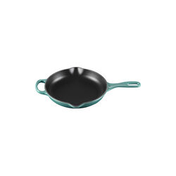 Signature Round Skillet &Oslash; 23 cm, bleu riviera, Le Creuset