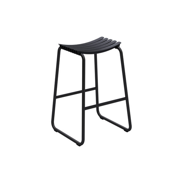 ReCLIPS Bar stool , black, HOUE