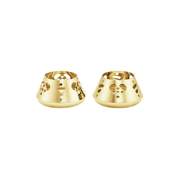 2025 Tealights 2 pcs, gold 2025 Tealights 2 pcs, gold, Georg Jensen