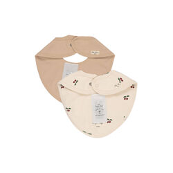 2-pack Bibs, cherry, Konges Sløjd