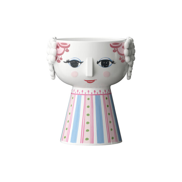 Eva Candle holder, pink Eva Candle holder, pink, Bjørn Wiinblad