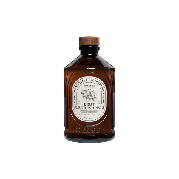 Organic Syrup - Elderflower, Bacanha