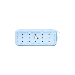 Pencil case + charm Moomintroll, blue, Moomin Arabia