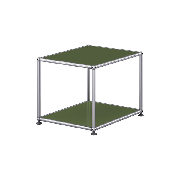 USM Haller | Model M21 | Olive Green | Side Table, USM Haller