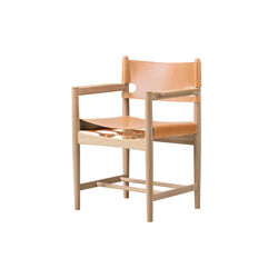 3238 The Spanish Dining Chair, natural/soap treated oak, Fredericia Furniture