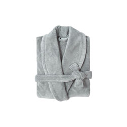 Etoile Bathrobe, platine, Yves Delorme
