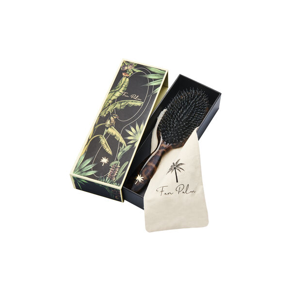 Boar- & Nylon Brush Medium, turtle Boar- & Nylon Brush Medium, turtle, Fan Palm