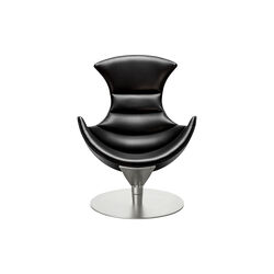 The Lobster Chair, black oak/chrome, Bruunmunch Furniture