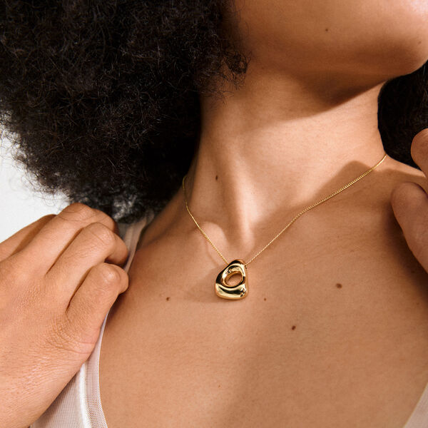 FREE necklace, gold plated, Pilgrim