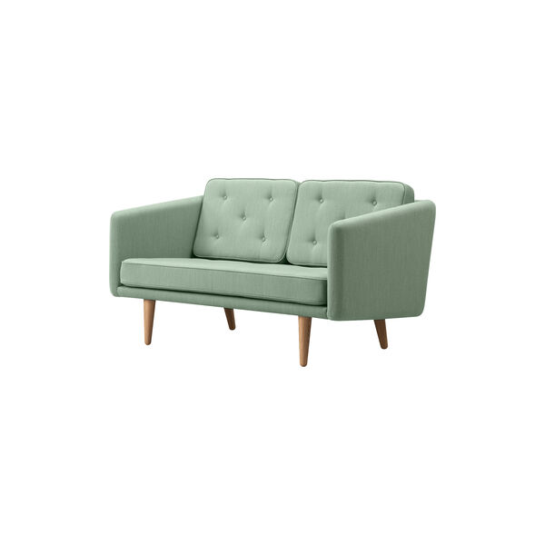 FF2002 No. 1 Sofa 2P 143 cm, mood 4106/oak oil, Fredericia Furniture