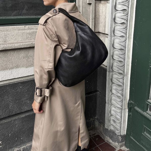 SamaraMBG Bag Soft Vintage, black w/br. gold, Markberg