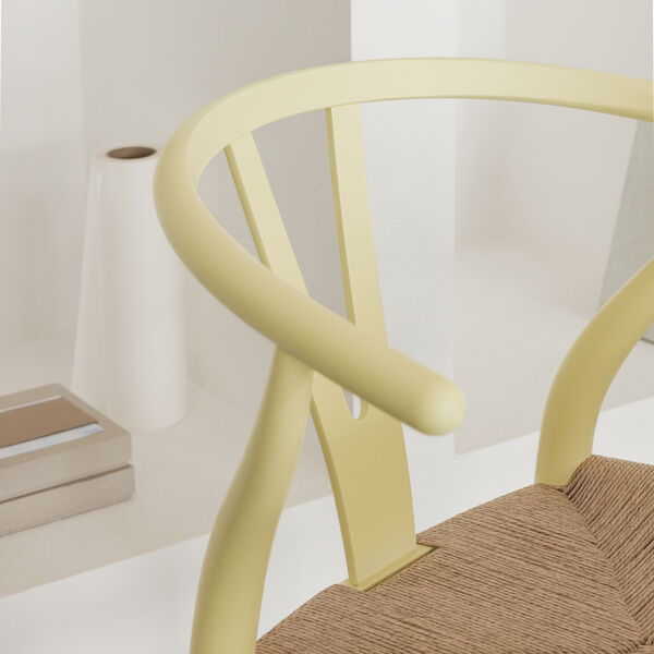 CH24 Wish Bone Chair, soft hollyhock, Carl Hansen & Søn