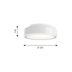 LP Grand Ceiling Light, white, Louis Poulsen