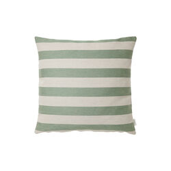 Outdoor Stripe Cushion, green, Compliments