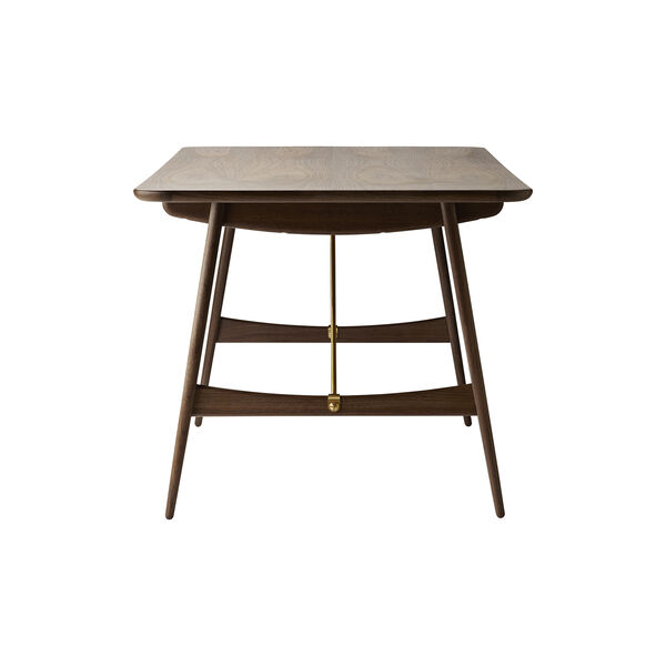 BM1160 Hunting Table, oiled walnut/brass, Carl Hansen & Søn