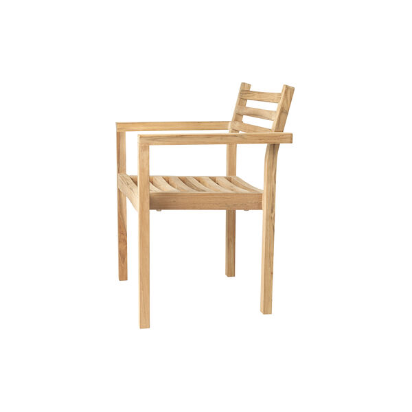 CH AH502 Outdoor Dining Chair with Armrest CH AH502 Outdoor Dining Chair with Armrest, Carl Hansen & Søn
