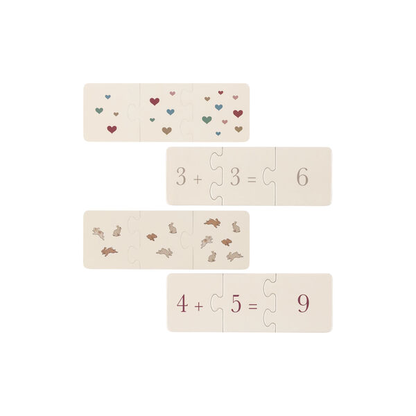 Cardboard Puzzle Math Cardboard Puzzle Math, Konges Sløjd