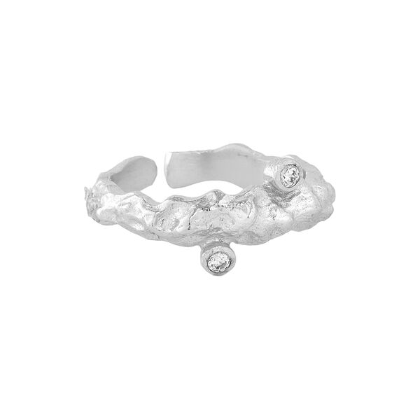 Ring with Zircons, silver, Pure by Nat