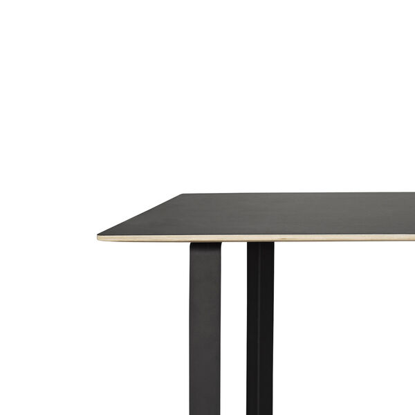 70/70 Table, black, Muuto