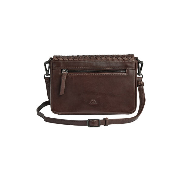 VanyaMBG Crossbody Bag Weave, dark brown, Markberg