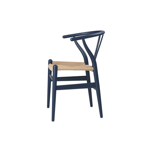 CH24 Wish Bone Chair, soft blue, Carl Hansen & Søn