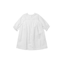 Lilibeth Dress, white dot, Lalaby