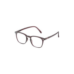 #E READING Glasses, old leather, IZIPIZI