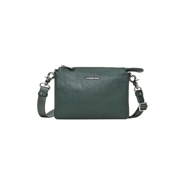 Mellow Leather Pochette, pine green, Mandarina Duck