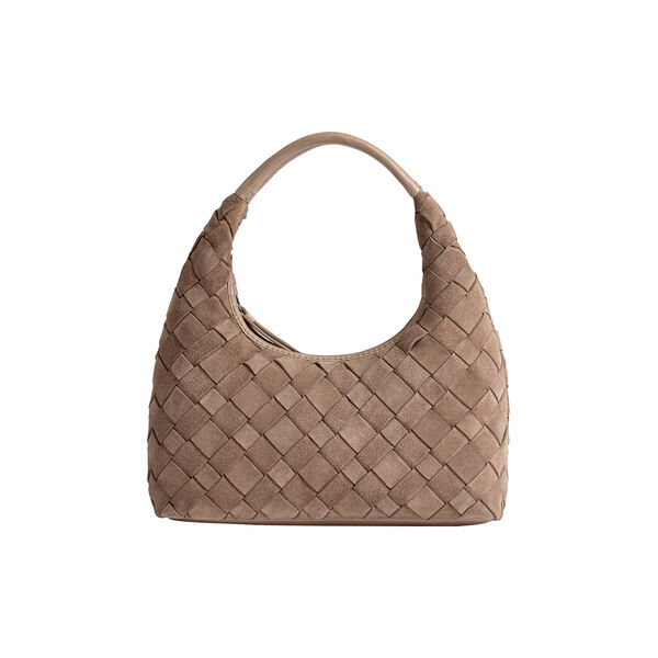 HaymaMBG Handbag Sue. Weave, mocha mousse, Markberg