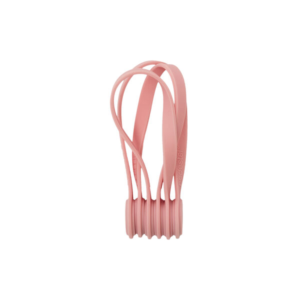Magnetic Cable Ties, bubble gum, Pedestal